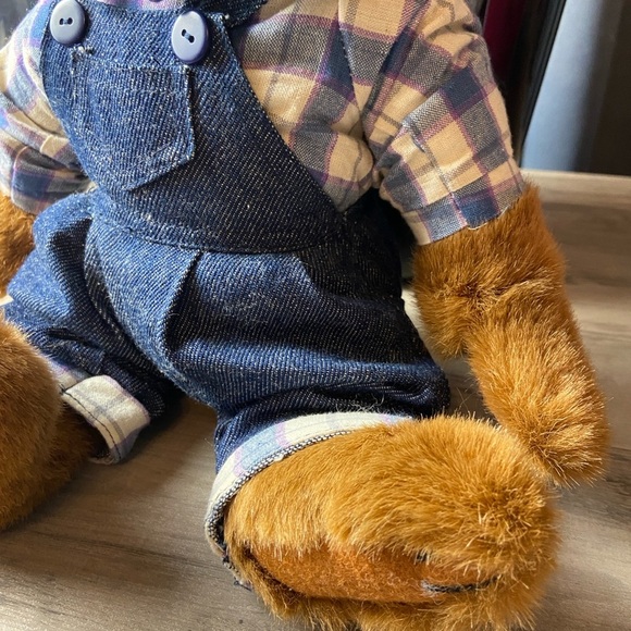 Blue Ridge Mountains Collectible Country Bears 13" Boy Bear with Clothes And tag - Picture 4 of 10